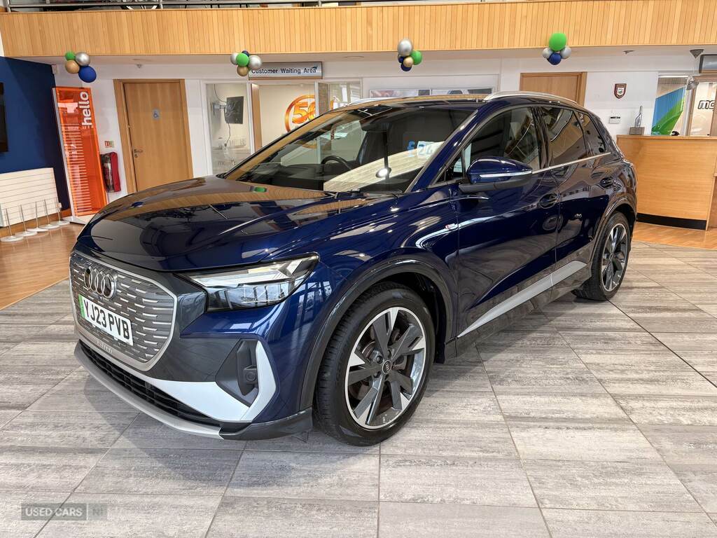 Audi Q4 E Tron 150Kw 40 82Kwh S Line Blue