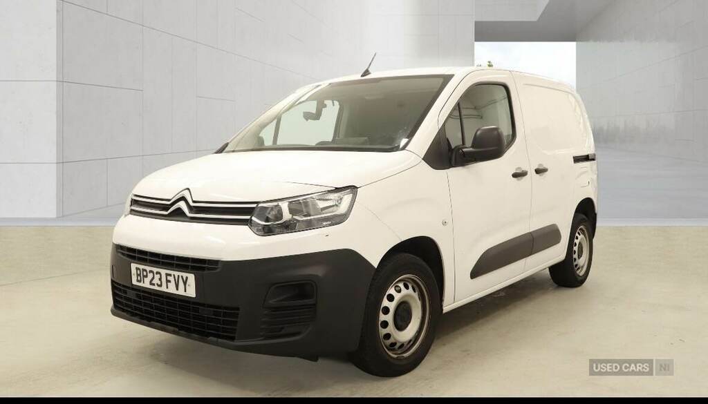 Citroen Berlingo 1.5 Bluehdi 1000Kg Enterprise Ed 100Ps 6 Speed S S White