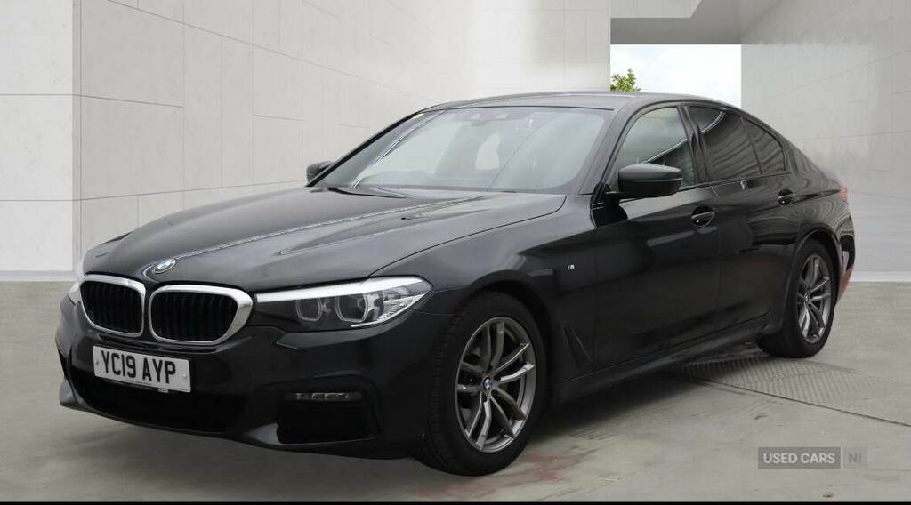 BMW 5 Series 520D M Sport Black