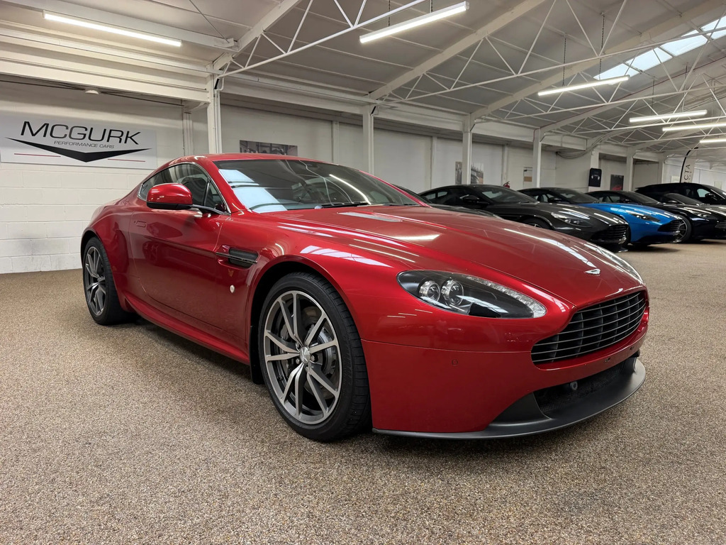 Aston Martin Vantage Coupe Silver #2