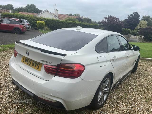 BMW 4 Series 420D 190 M Sport Professional Media White #3