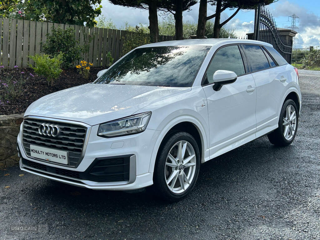 Audi Q2 1.6 Tdi S Line FH18OCV White #5