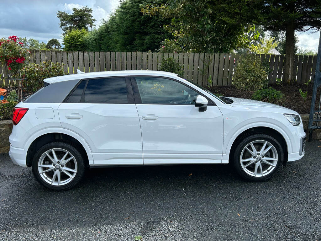 Audi Q2 1.6 Tdi S Line FH18OCV White #2