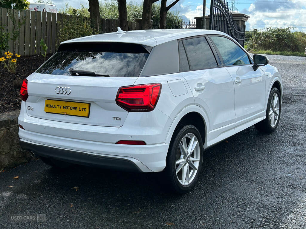 Audi Q2 1.6 Tdi S Line FH18OCV White #3