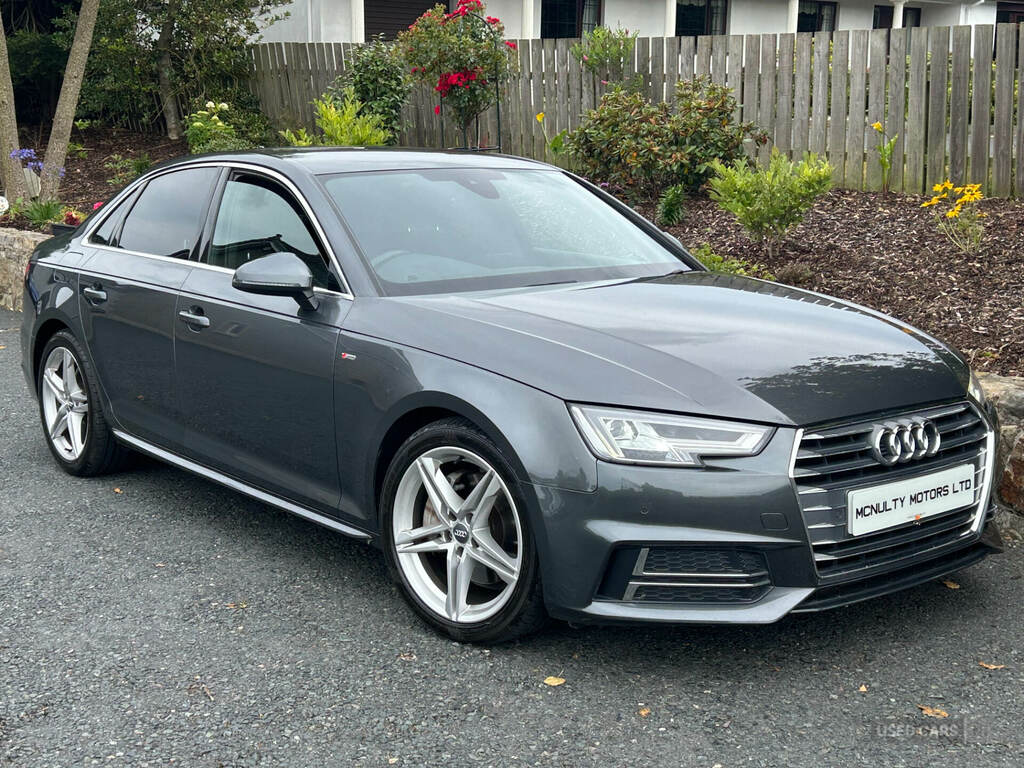Audi A4 2.0 Tdi Ultra 190 S Line S Tronic Grey