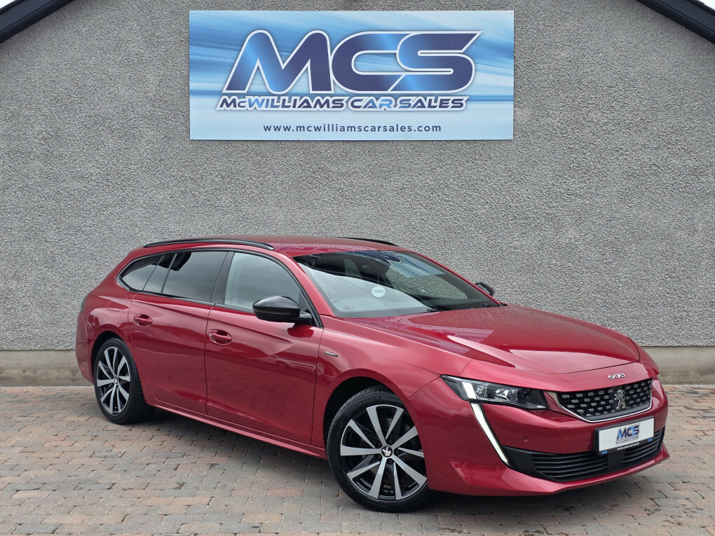 Peugeot 508 SW Gt Line Sw Blue Hdi Ss Red