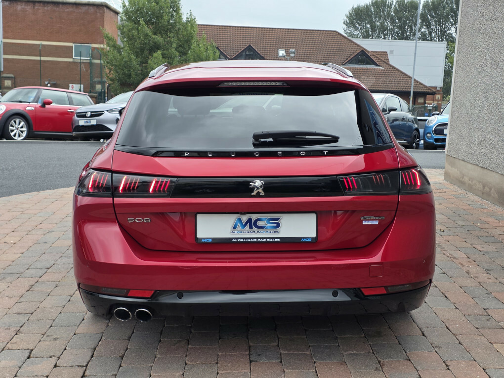 Peugeot 508 SW Gt Line Sw Blue Hdi Ss Red #4
