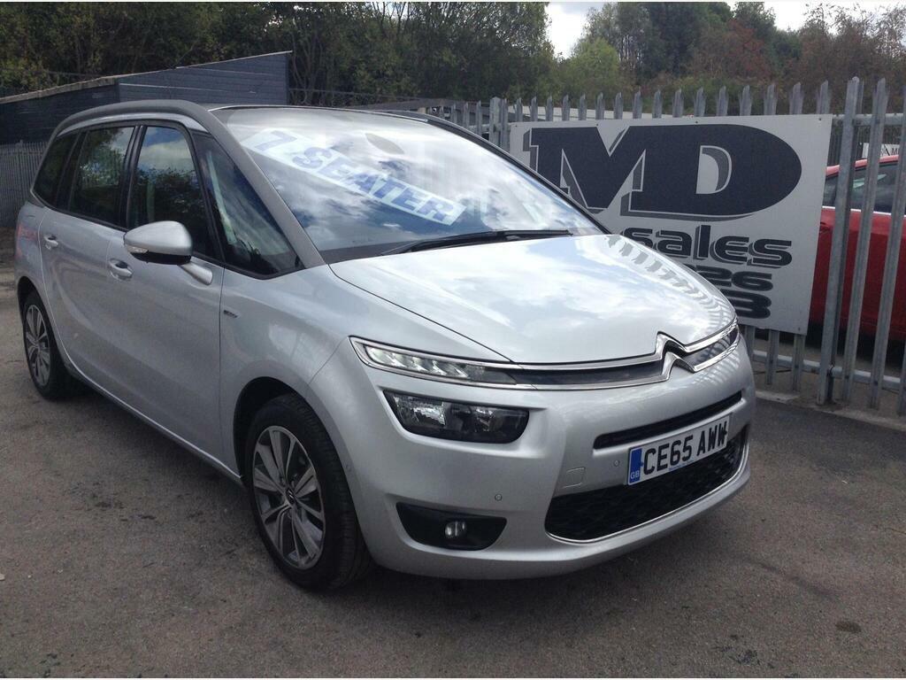 Citroen Grand C4 Picasso 1.6 Bluehdi Exclusive Euro 6 S S Silver