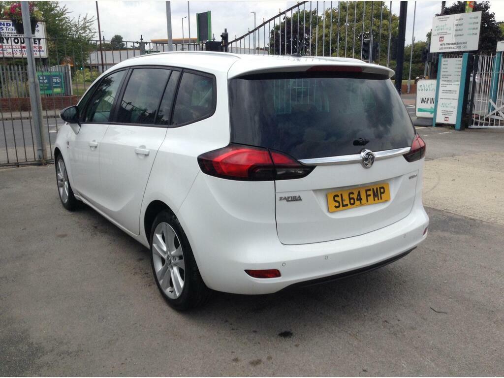 Vauxhall Zafira Tourer 1.4I Turbo Sri Euro 6 White #4