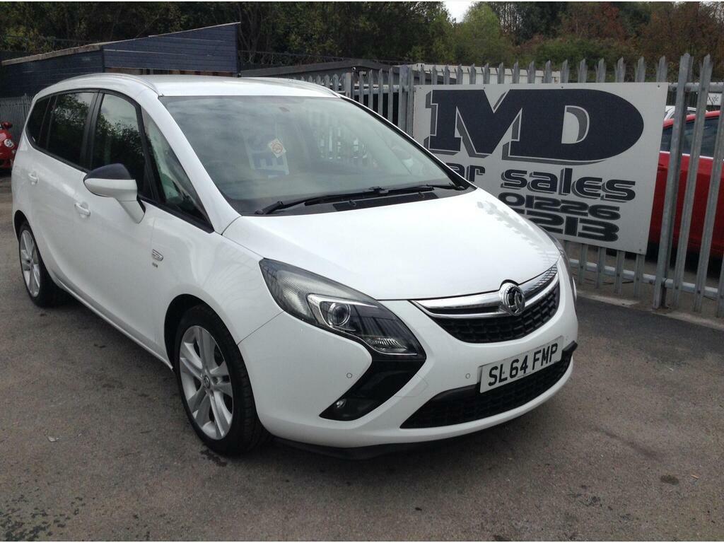 Vauxhall Zafira Tourer 1.4I Turbo Sri Euro 6 White