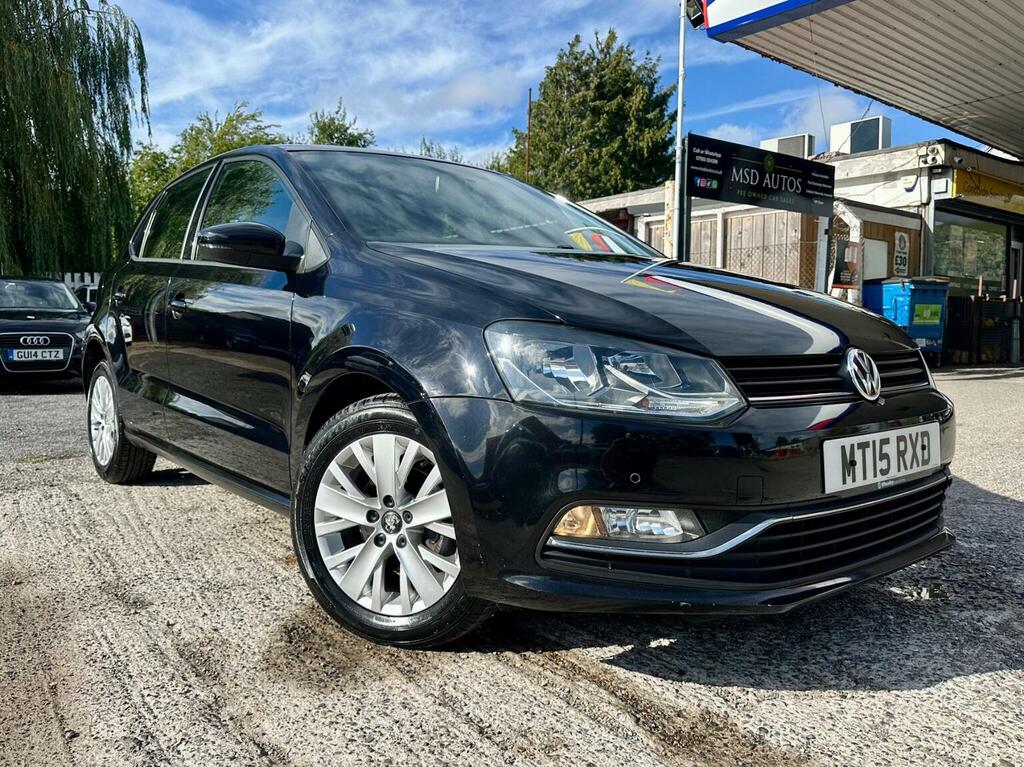Volkswagen Polo 1.0 Bluemotion Tech Se Euro 6 Ss 2015 Black