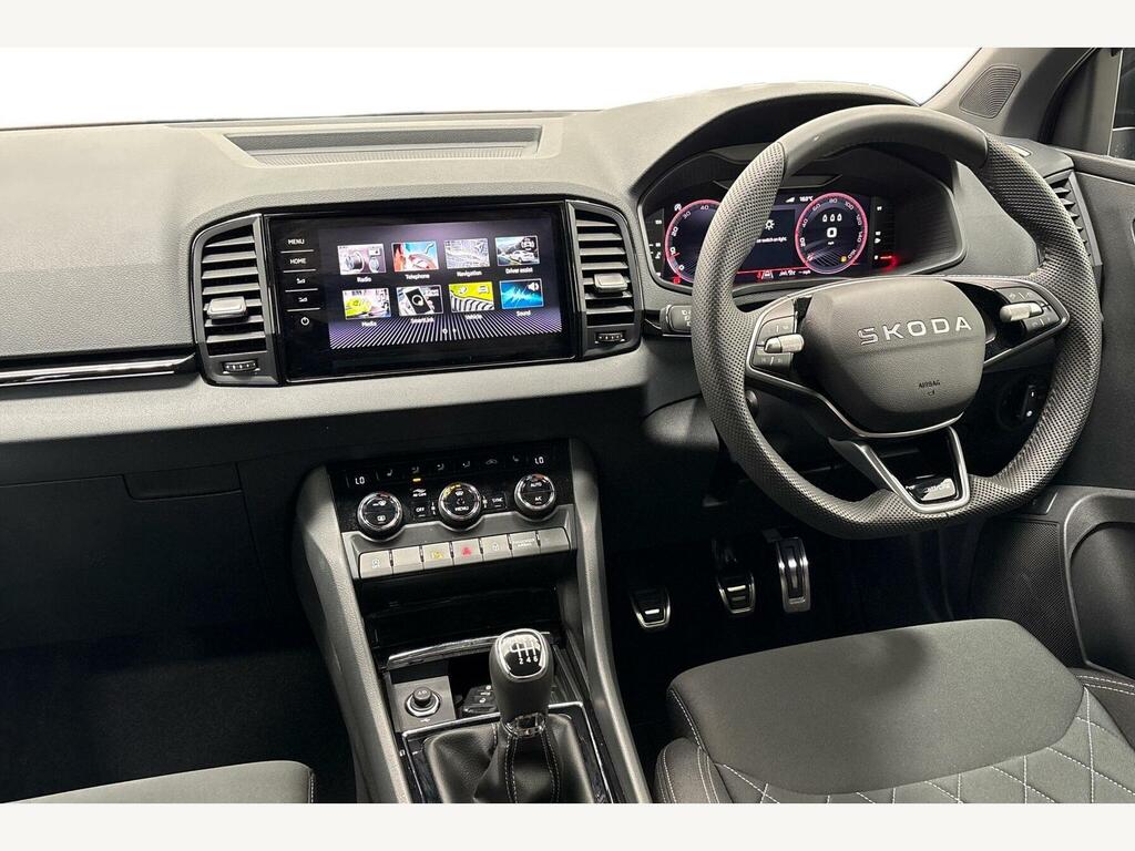 Skoda Karoq 1.5 Tsi Act Sportline Edition Euro 6 S S Black #6