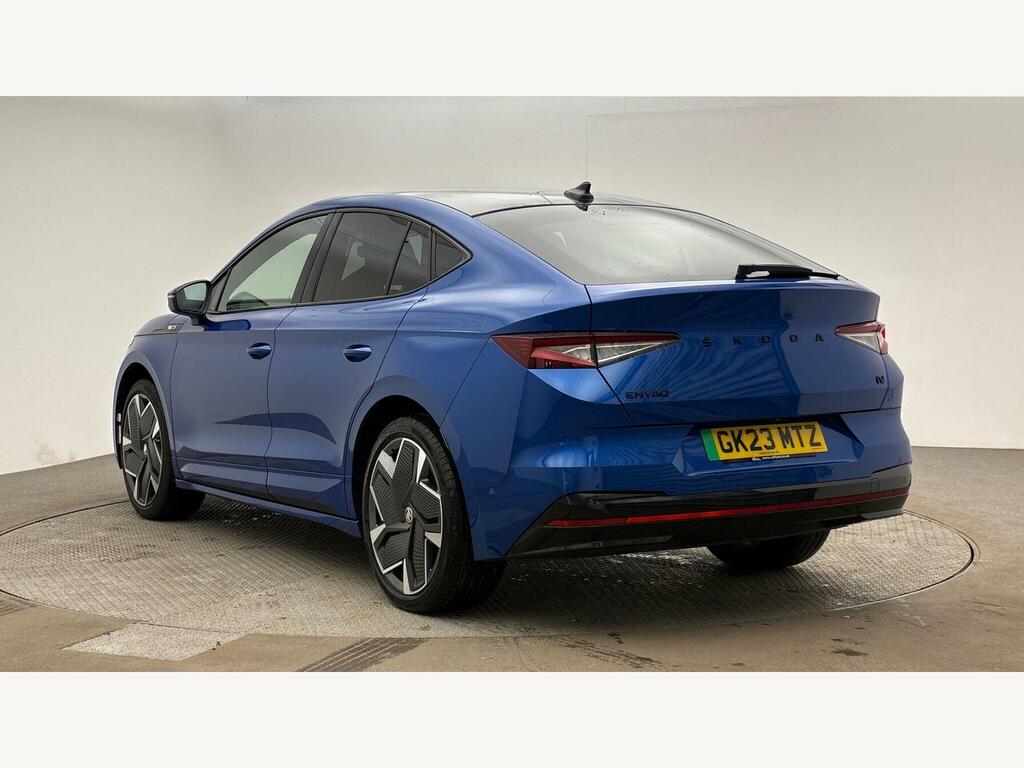Skoda ENYAQ Iv 82Kwh Vrs Coupe 4Wd Dc135kw Blue #2