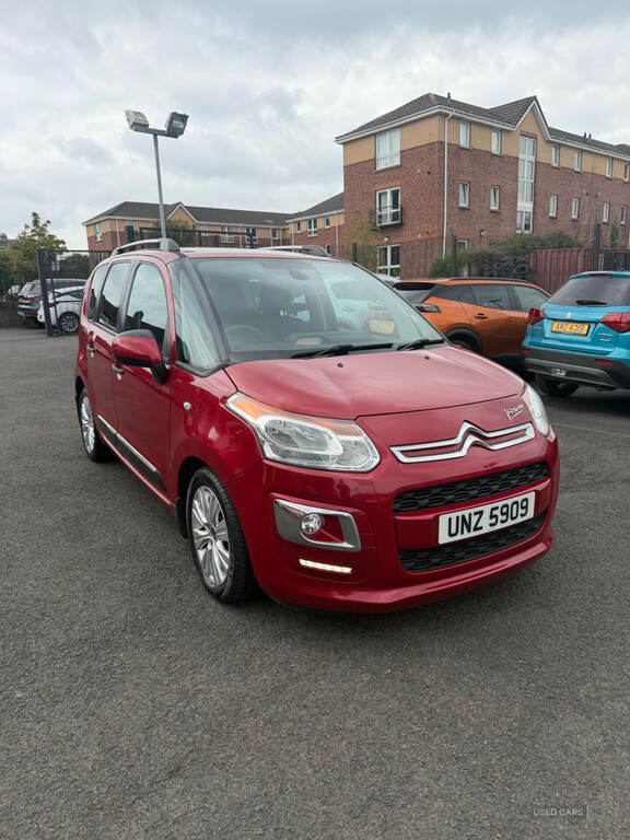 Citroen C3 Picasso 1.6 Hdi 8V Exclusive Red