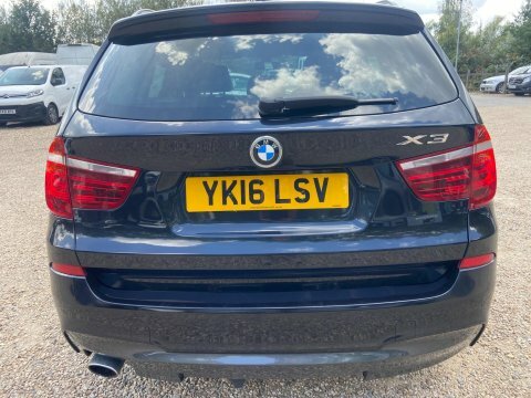 BMW X3 2.0 20D M YK16LSV Black #5