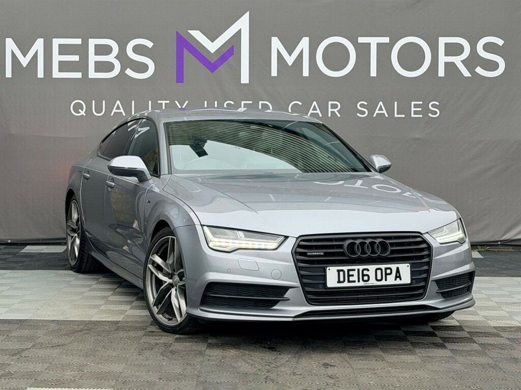 Audi A7 3.0 Tdi V6 Black Edition Sportback S Tronic Quattr Grey