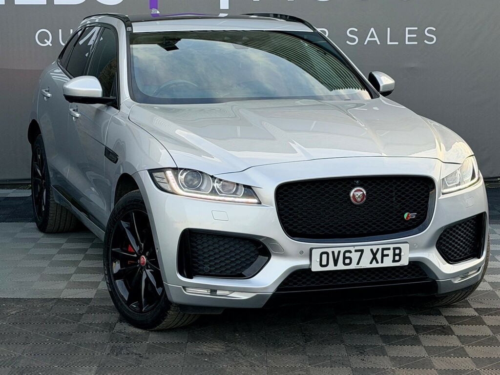 Jaguar F-Pace 3.0 V6 S Awd Euro 6 Ss Silver #2
