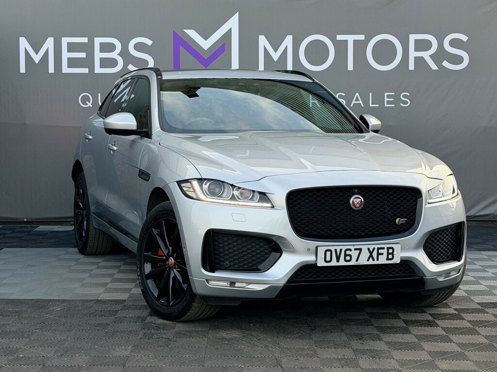Jaguar F-Pace 3.0 V6 S Awd Euro 6 Ss Silver