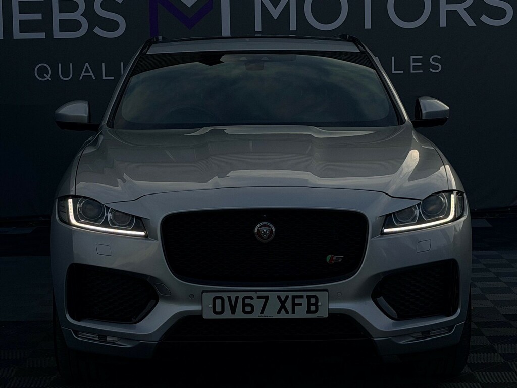 Jaguar F-Pace 3.0 V6 S Awd Euro 6 Ss Silver #5