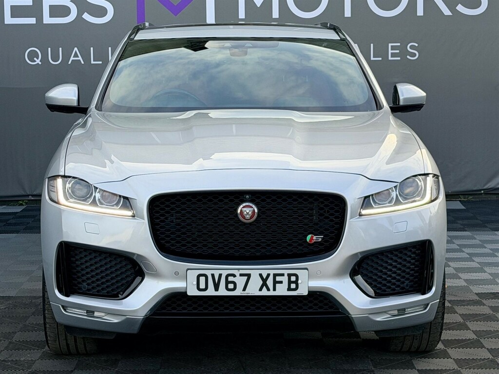 Jaguar F-Pace 3.0 V6 S Awd Euro 6 Ss Silver #3
