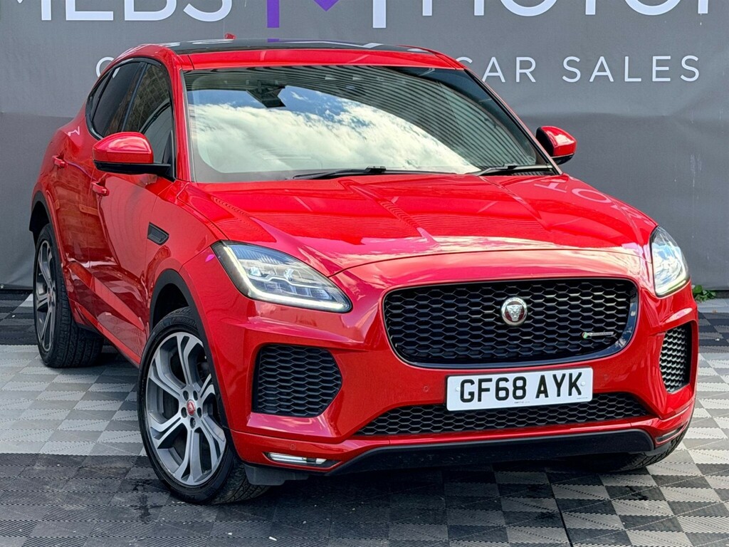 Jaguar E-Pace 2.0 D180 First Edition Awd Euro 6 Ss GF68AYK Red #2