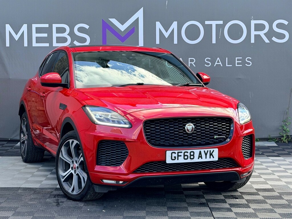 Jaguar E-Pace 2.0 D180 First Edition Awd Euro 6 Ss GF68AYK Red