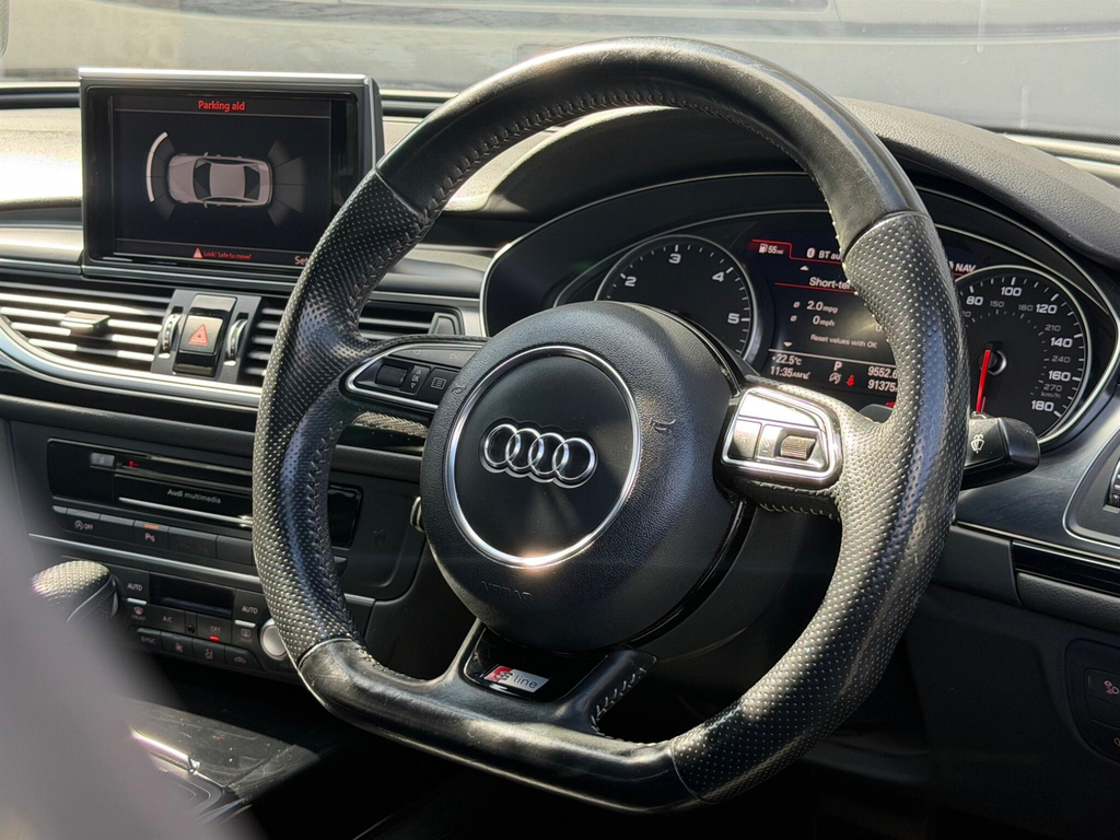 Audi A6 Saloon 2L S Line Black #11