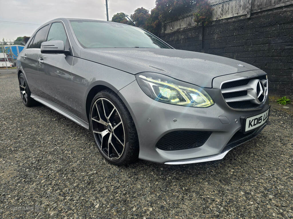 Mercedes-Benz E Class E250 Cdi Amg Line 7G-tronic Silver