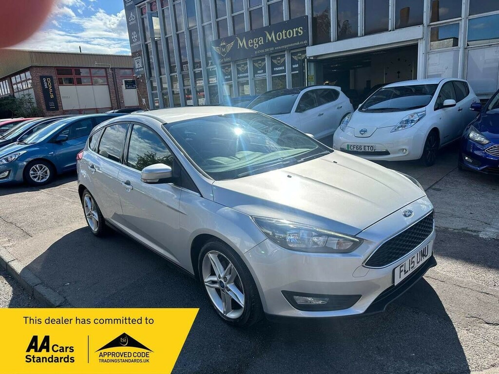 Ford Focus Hatchback 1.0T Ecoboost Zetec Euro 6 Ss 20 Silver