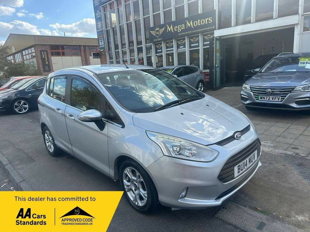 Ford B-Max Mpv 1.6 Zetec Powershift Euro 5 201414 Silver