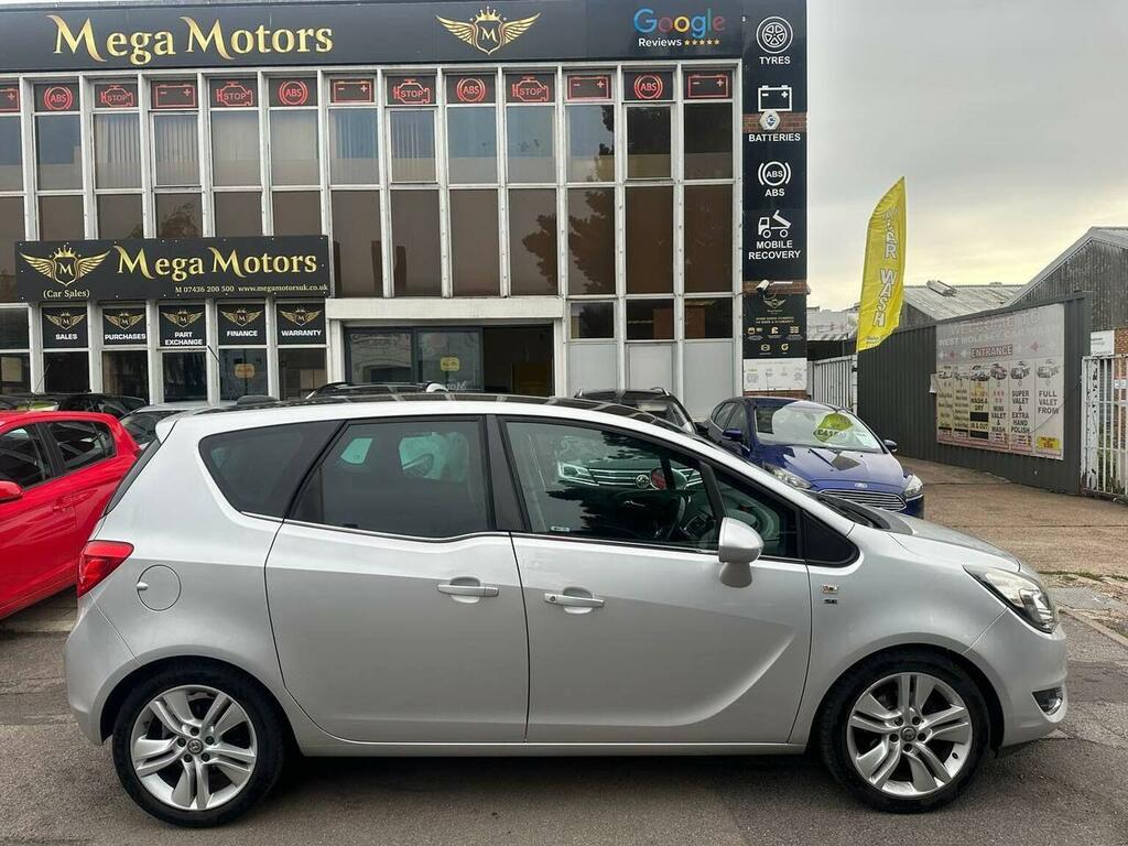 Vauxhall Meriva Mpv 1.4I Turbo Se Euro 6 201717 Silver #3