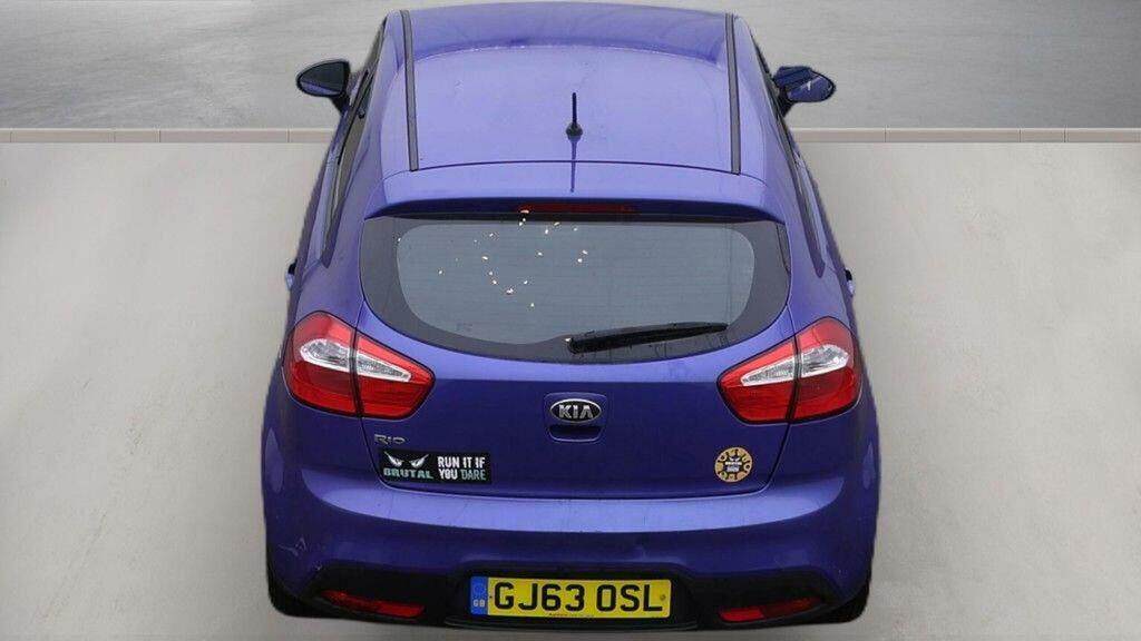 Kia RIO 1.25 2 Euro 5 Blue #5