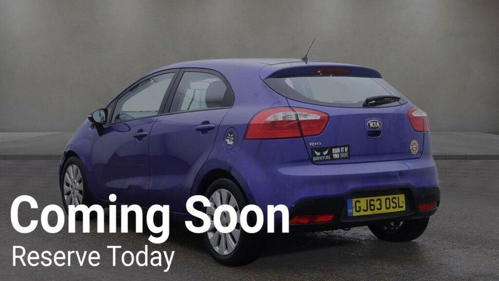 Kia RIO 1.25 2 Euro 5 Blue #6