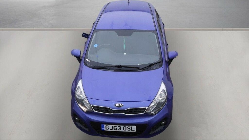 Kia RIO Hatchback 2 2013 Red #7