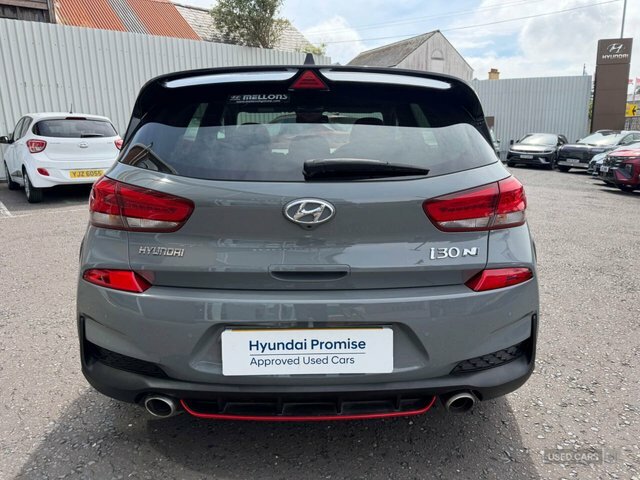 Hyundai I30 T-gdi N Performance Hatchback OXZ8252 Grey #4