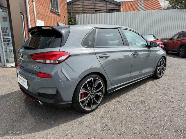 Hyundai I30 T-gdi N Performance Hatchback OXZ8252 Grey #3