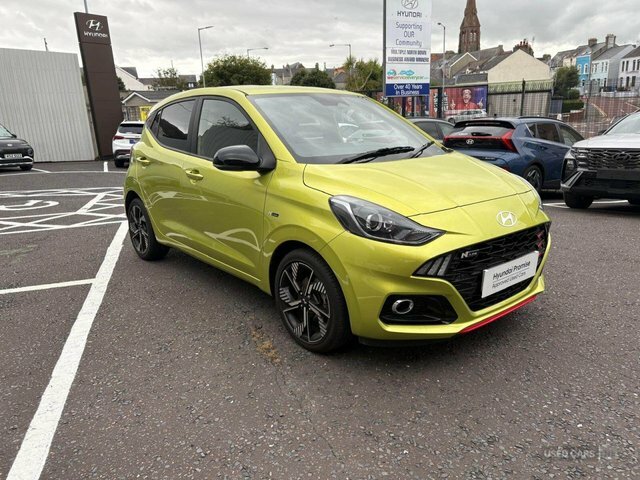 Hyundai I10 T-gdi N Line Hatchback Green