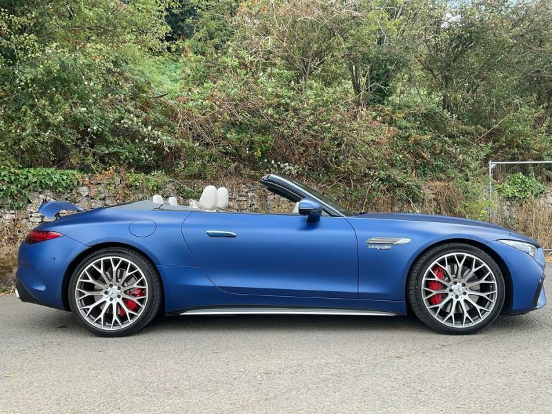 Mercedes-Benz SL Class Sl 55 4Matic Premium Plus White #56
