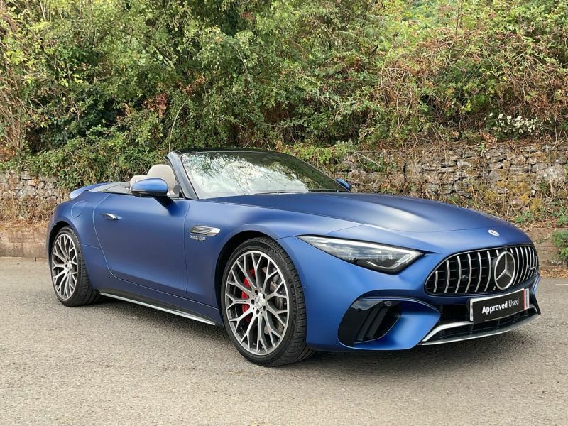 Mercedes-Benz SL Class Sl 55 4Matic Premium Plus White #55