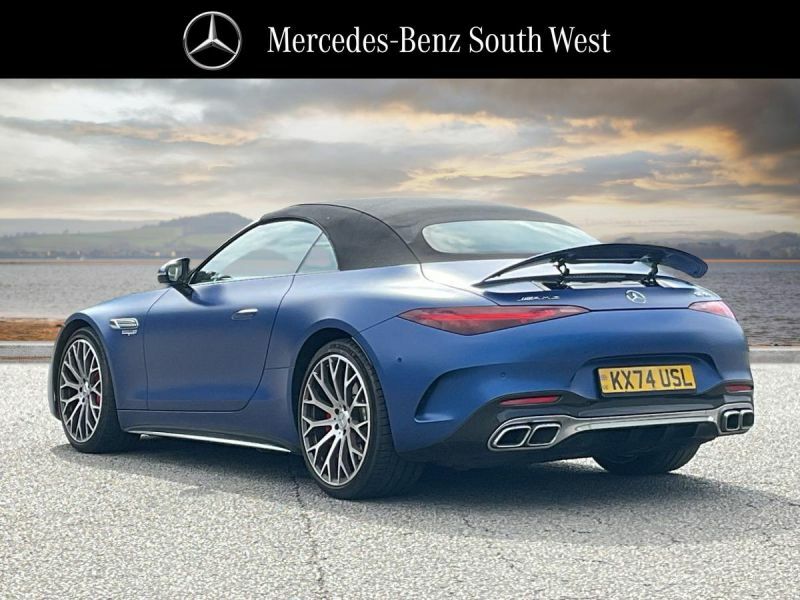 Mercedes-Benz SL Class Sl 55 4Matic Premium Plus White #2