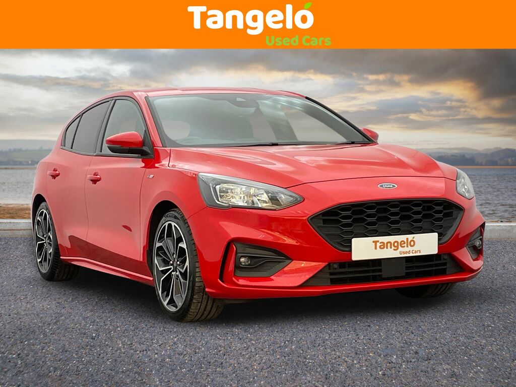 Ford Focus 1.0T Ecoboost St-line X Euro 6 S S Red
