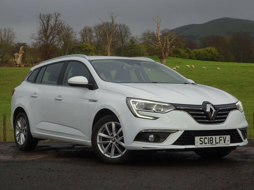 Renault Megane 1.5 Dci Dynamique Nav Sport Tourer Euro 6 Ss White