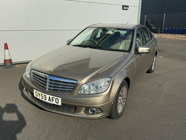 Mercedes-Benz C Class 2.1 C220 Cdi Blueefficiency Elegance Saloon Di OY59AFO Beige #3