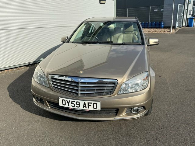 Mercedes-Benz C Class 2.1 C220 Cdi Blueefficiency Elegance Saloon Di Beige