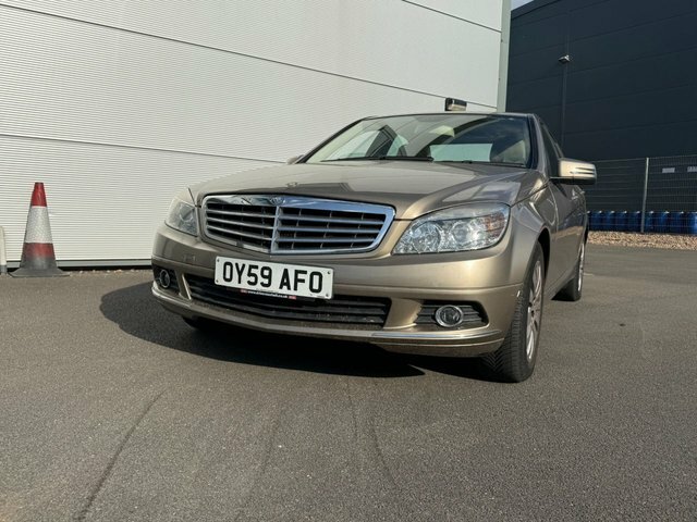 Mercedes-Benz C Class 2.1 C220 Cdi Blueefficiency Elegance Saloon Di OY59AFO Beige #2