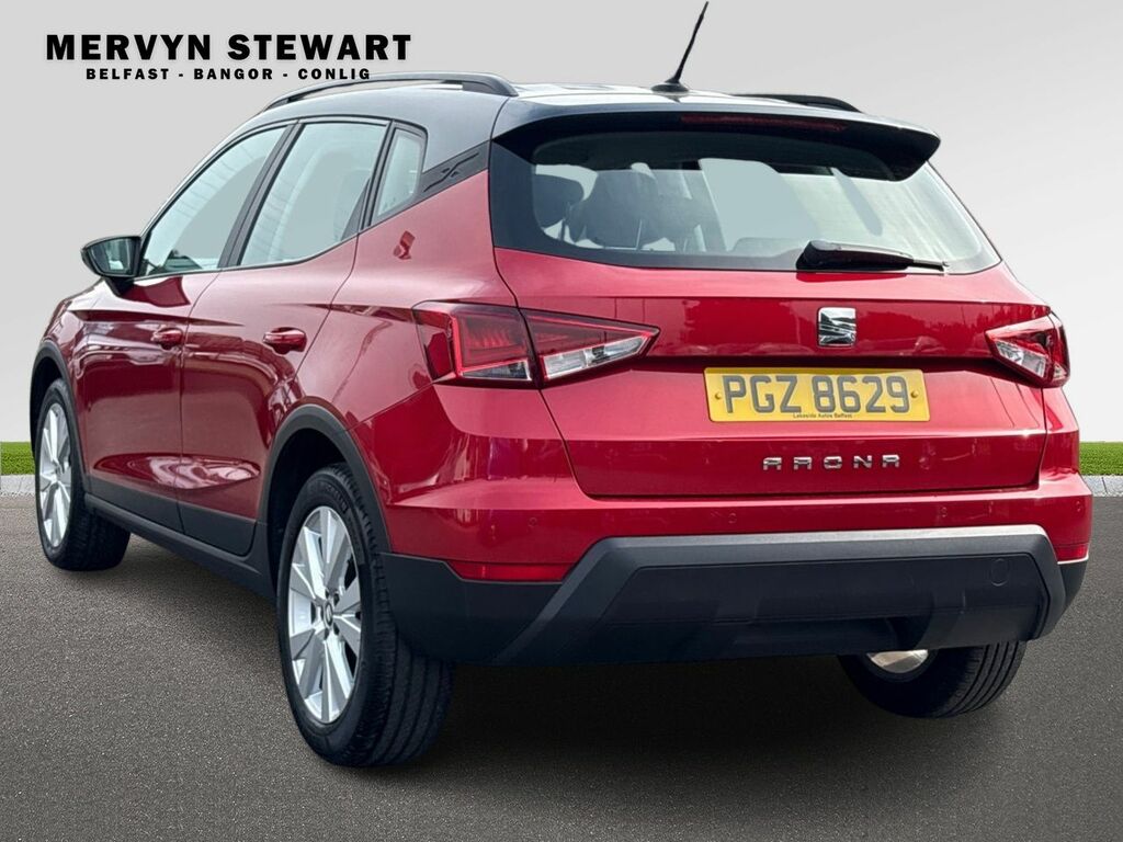 Seat Arona Se Technology 1.0 Tsi PGZ8629 Red #5