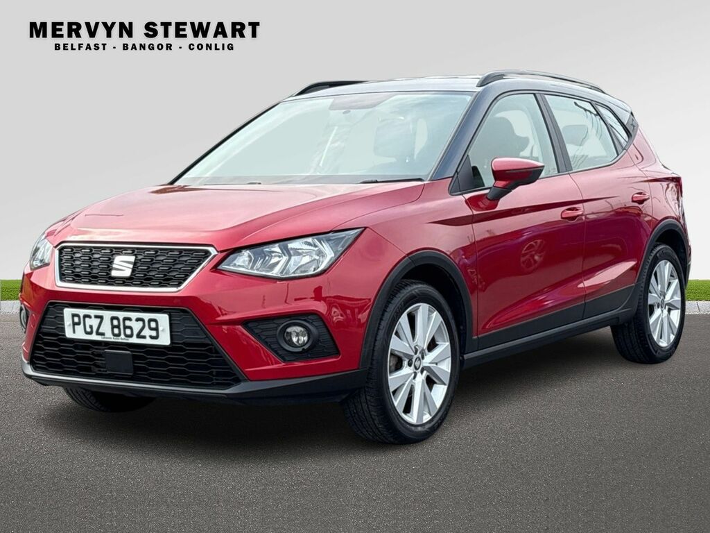 Seat Arona Se Technology 1.0 Tsi PGZ8629 Red #3