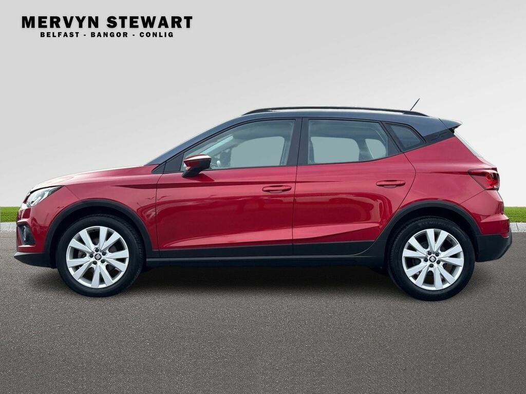Seat Arona Se Technology 1.0 Tsi PGZ8629 Red #4