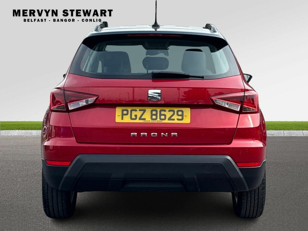 Seat Arona Se Technology 1.0 Tsi PGZ8629 Red #6