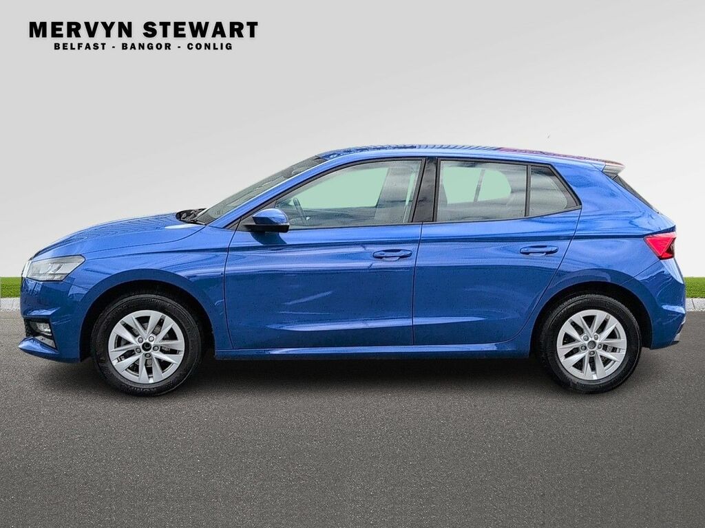 Skoda Fabia Se Comfort 1.0 Mpi 80 Ps 5G Man 2023 Blue #5